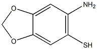 6-amino-2H-1,3-benzodioxole-5-thiol Structure