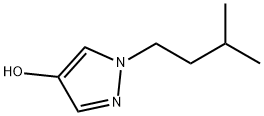 1-Isopentyl-1H-pyrazol-4-ol Structure