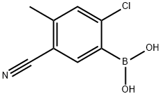 2-Chloro-5-cyano-4-methylphenylboronic acid|(2-氯-5-氰基-4-甲基苯基)硼酸