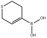 B-(3,6-dihydro-2H-thiopyran-4-yl)boronic acid 结构式