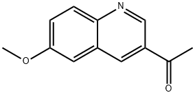 Ethanone, 1-(6-methoxy-3-quinolinyl)- Structure