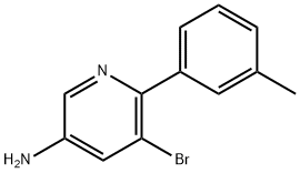 3-Amino-5-bromo-6-(3-tolyl)pyridine|3-Amino-5-bromo-6-(3-tolyl)pyridine