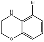 5-Bromo-3,4-dihydro-2H-benzo[b][1,4]oxazine, 1402672-77-8, 结构式