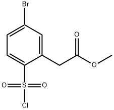 1403387-05-2 2-(5-溴-2-(氯磺酰基)苯基)乙酸甲酯
