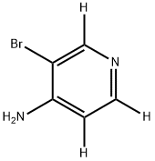 3-bromopyridin-2,5,6-d3-4-amine 化学構造式