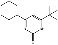 2-hydroxy-4-(cyclohexyl)-6-(tert-butyl)pyrimidine Structure