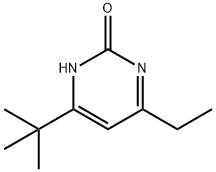 2-hydroxy-4-ethyl-6-(tert-butyl)pyrimidine Structure