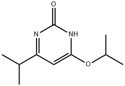 2-Hydroxy-4-(iso-propoxy)-6-(iso-propyl)pyrimidine Structure