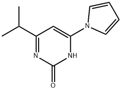 2-Hydroxy-4-(1H-pyrrol-1-yl)-6-(iso-propyl)pyrimidine Structure