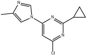 1412961-10-4 4-Chloro-2-cyclopropyl-6-(4-methylimidazol-1-yl)pyrimidine