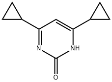 1412961-28-4 2-hydroxy-4,6-dicyclopropylpyrimidine