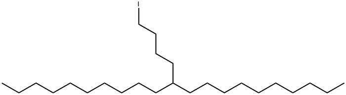 11-(4-iodobutyl)henicosane Struktur