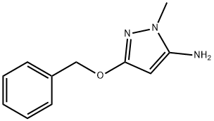 5-氨基-3-(苄氧基)-1-甲基-1H-吡唑,1414569-22-4,结构式