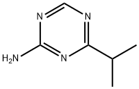 4-(iso-Propyl)-1,3,5-triazin-2-amine Struktur