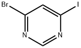 4-Bromo-6-iodopyrimidine Structure