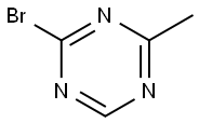 2-Bromo-4-methyl-1,3,5-triazine Struktur