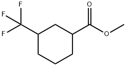 Methyl-3-trifluormethyl-cyclohexan-1-carboxylat Structure