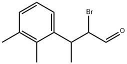 2-BROMO-3-(2,3-DIMETHYLPHENYL)BUTANAL, 1421259-21-3, 结构式