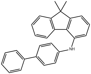 9H-芴-4-胺, N-[1,1'-联苯]-4-基-9,9-二甲基-,1421789-16-3,结构式