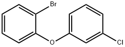 1-bromo-2-(3-chlorophenoxy)benzene Struktur