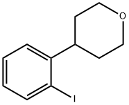 2-(4-Tetrahydropyranyl)iodobenzene,1427079-62-6,结构式