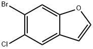 6-溴-5-氯苯并呋喃, 1427368-44-2, 结构式