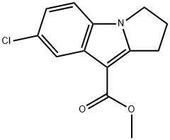 7-氯-2,3-二氢-1H-吡咯并[1,2-A]吲哚-9-羧酸甲酯, 1432477-07-0, 结构式