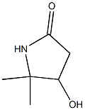 4-hydroxy-5,5-dimethylpyrrolidin-2-one Structure