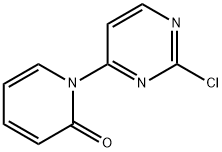 1-(2-CHLOROPYRIMIDIN-4-YL)-1,2-DIHYDROPYRIDIN-2-ONE,1434127-45-3,结构式