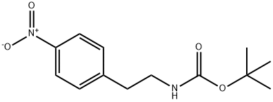 N-BOC-4-硝基苯乙胺, 144226-16-4, 结构式