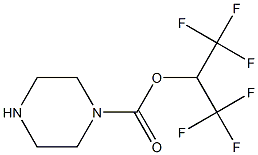 1,1,1,3,3,3-hexafluoropropan-2-yl piperazine-1-carboxylate|