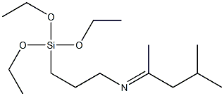 1-Propanamine, N-(1,3-dimethylbutylidene)-3-(triethoxysilyl)-, hydrolyzed 结构式