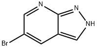 5-溴-2H-吡唑并[3,4-B]吡啶, 1449693-24-6, 结构式
