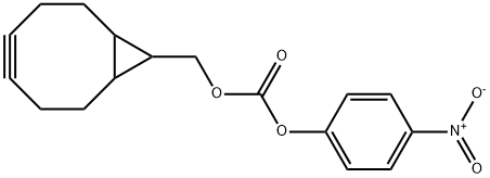 Carbonic acid, bicyclo[6.1.0]non-4-yn-9-ylmethyl 4-nitrophenyl ester Struktur