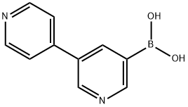 3,4'-联吡啶]-5-硼酸,1452801-43-2,结构式