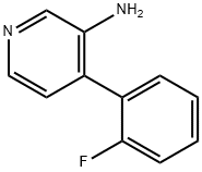 146141-00-6 4-(2-FLUOROPHENYL)PYRIDIN-3-AMINE