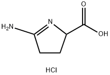 5-amino-3,4-dihydro-2H-pyrrole-2-carboxylic acid hydrochloride Structure