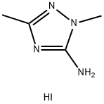 dimethyl-1H-1,2,4-triazol-5-amine hydroiodide Struktur