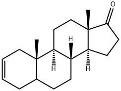 (5S,8R,9S,10S,13S,14S)-10,13-dimethyl-1,5,6,7,8,9,10,11,12,13,15,16-dodecahydro-4H-cyclopenta[a]phenanthren-17(14H)-one 化学構造式