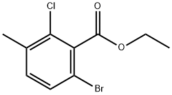 Ethyl 6-bromo-2-chloro-3-methylbenzoate Structure