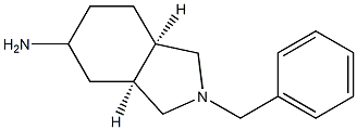 (3AS,7AR)-2-苄基辛烷氢-1H-异吲哚-5-胺 结构式