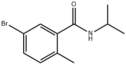5-Bromo-2-methyl-N-(propan-2-yl)benzamide Struktur