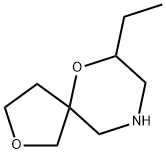 7-ethyl-2,6-dioxa-9-azaspiro[4.5]decane Structure