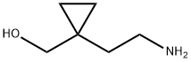 [1-(2-aminoethyl)cyclopropyl]methanol Structure