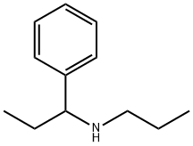 (1-phenylpropyl)(propyl)amine Structure