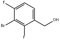 3-Bromo-2,4-difluorobenzyl alcohol Structure