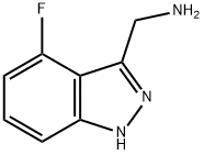 (4-fluoro-1H-indazol-3-yl)methanamine Structure