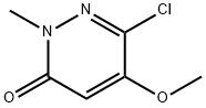 6-chloro-5-methoxy-2-methylpyridazin-3(2H)-one Structure