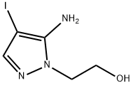 2-(5-amino-4-iodo-1H-pyrazol-1-yl)ethan-1-ol Struktur