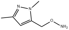 O-[(1,3-dimethyl-1H-pyrazol-5-yl)methyl]hydroxylamine Structure